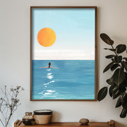 Quadro Decorativo MDF Emoldurado Multicolor GE103-L - Impressão UV em Madeira de Pinho 35x47cm