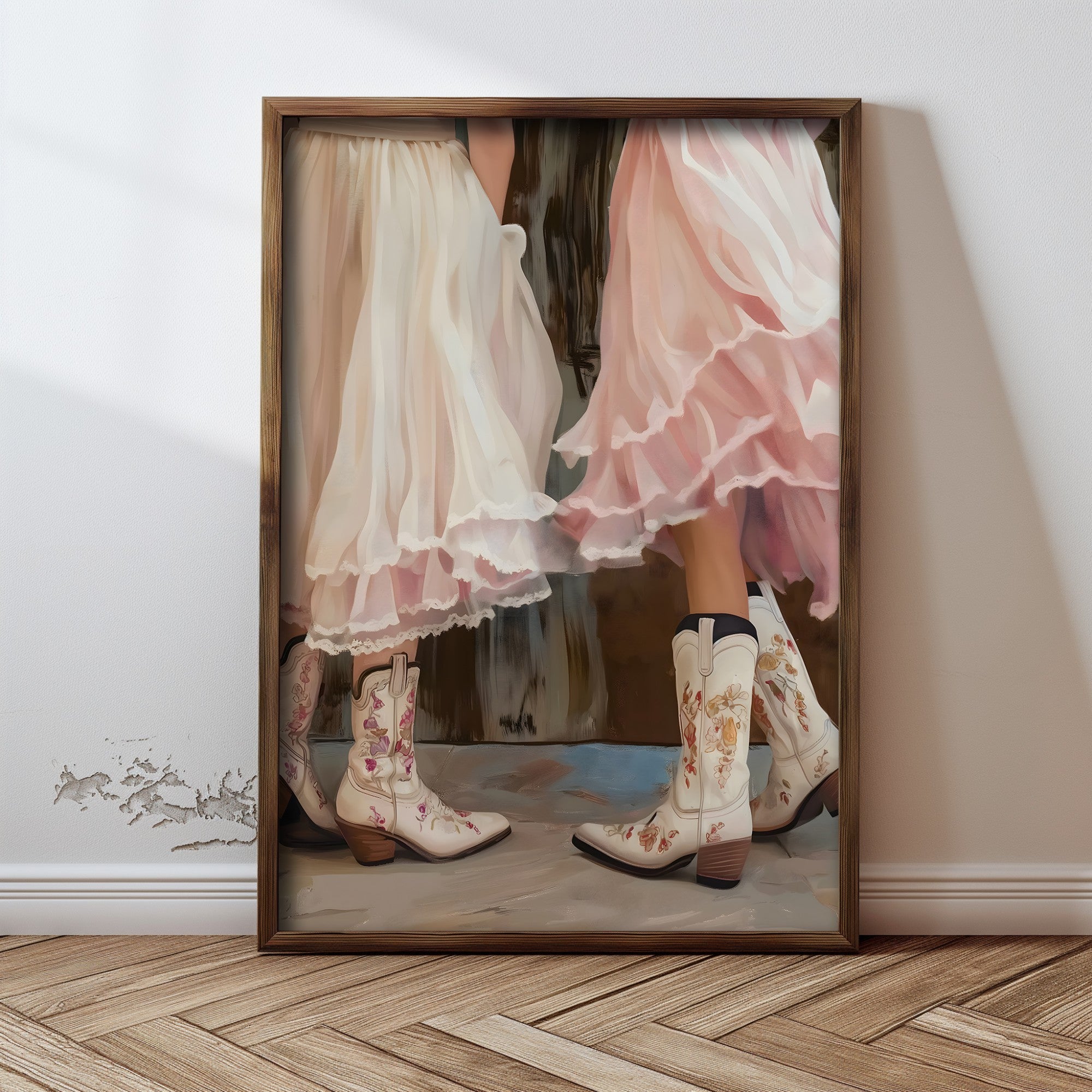 Quadro Decorativo MDF Emoldurado Multicolor GE106-L - Impressão UV em Madeira de Pinho 35x47cm