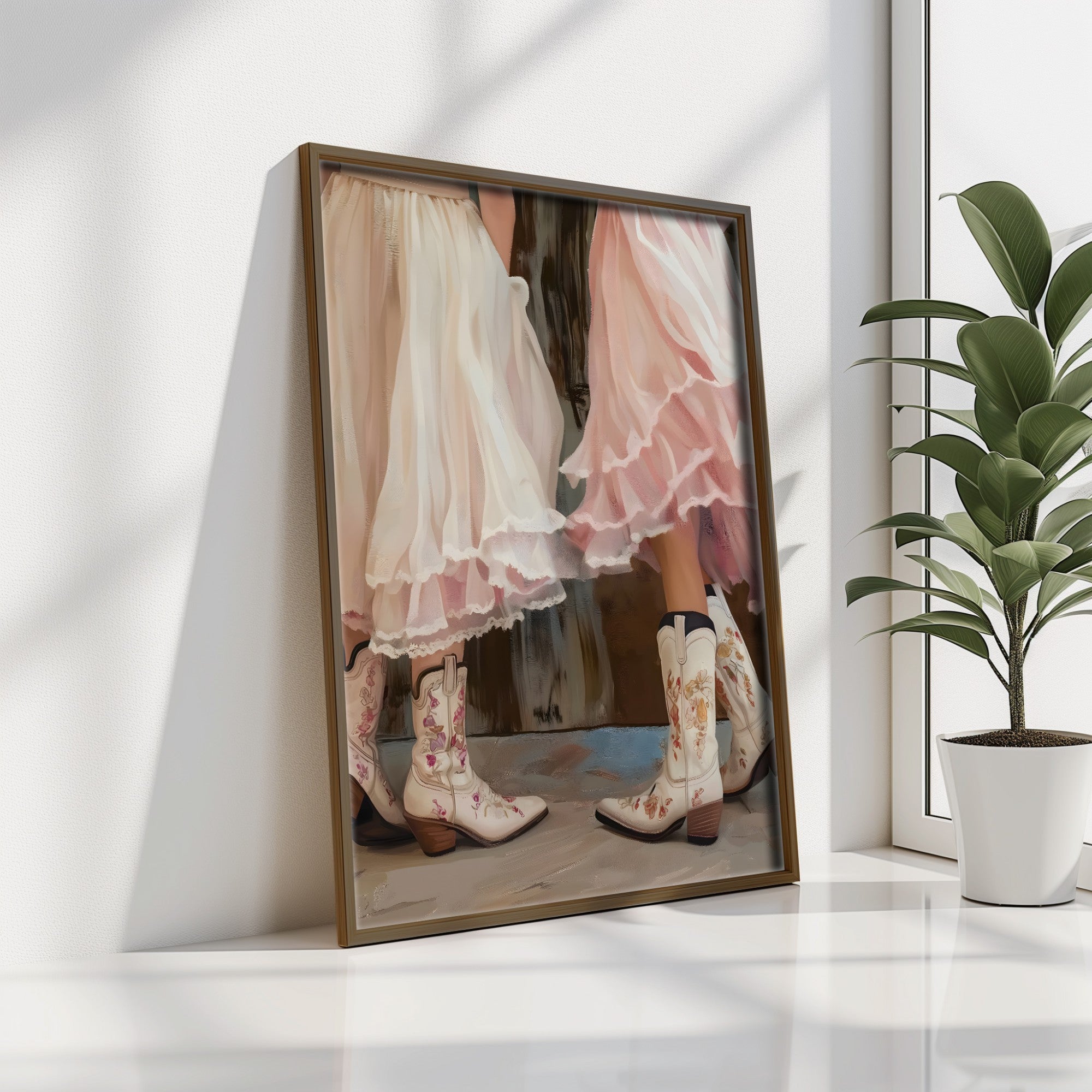 Quadro Decorativo MDF Emoldurado Multicolor GE106-L - Impressão UV em Madeira de Pinho 35x47cm