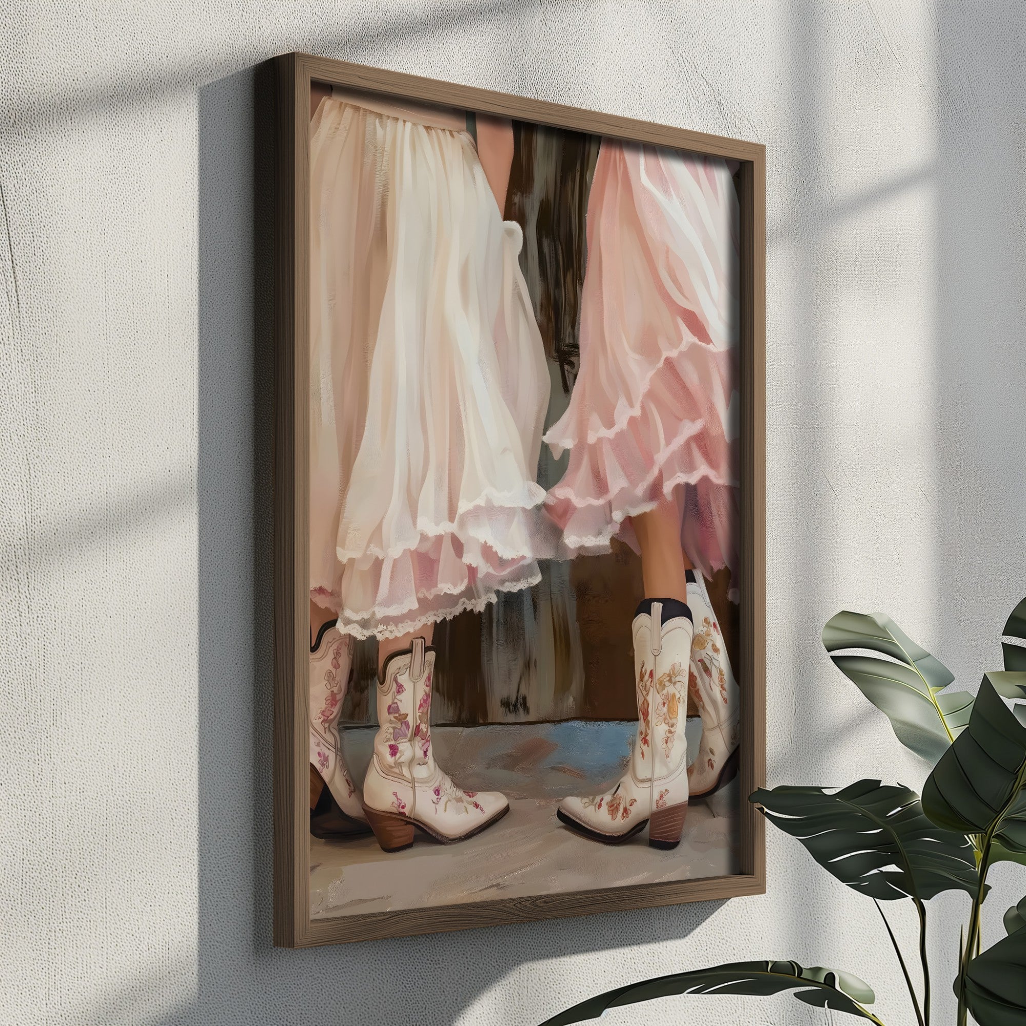 Quadro Decorativo MDF Emoldurado Multicolor GE106-L - Impressão UV em Madeira de Pinho 35x47cm