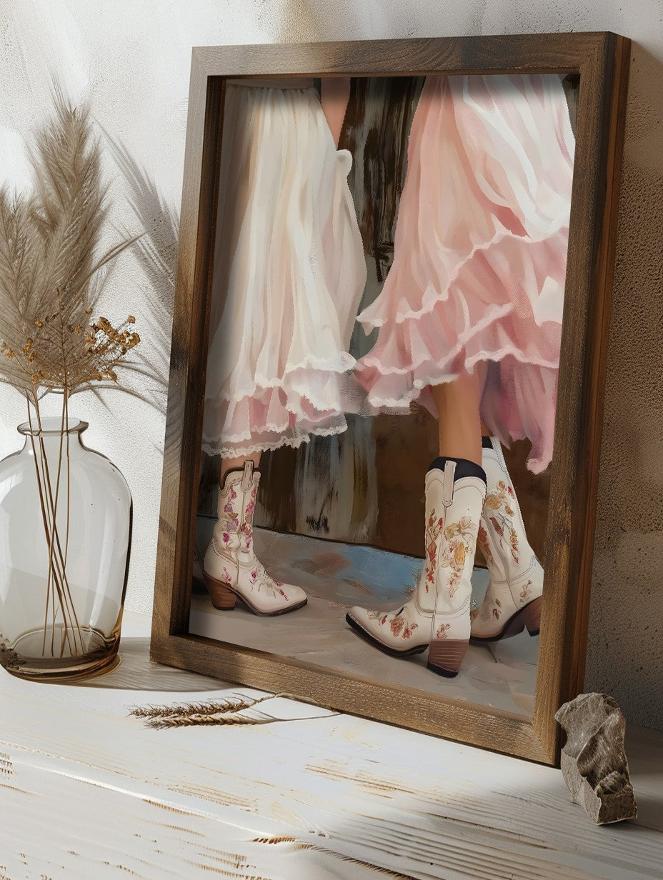 Quadro Decorativo MDF Emoldurado Multicolor GE106-L - Impressão UV em Madeira de Pinho 35x47cm