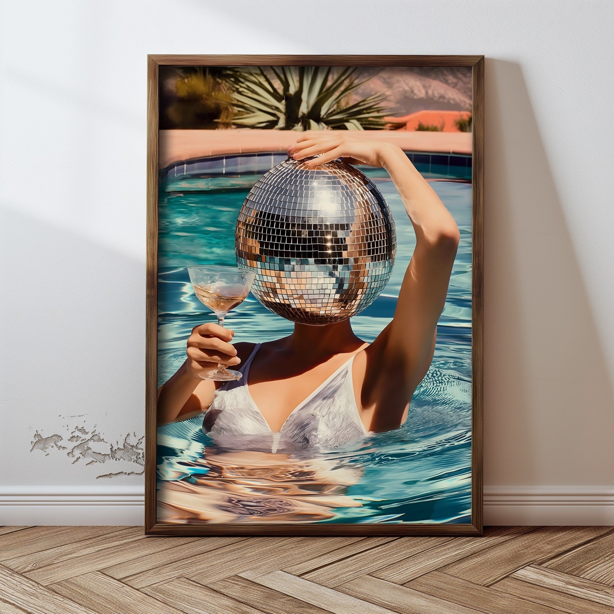 Quadro Decorativo MDF Emoldurado GE107-L Multicolor 35x47cm - Impressão UV em Madeira de Pinho