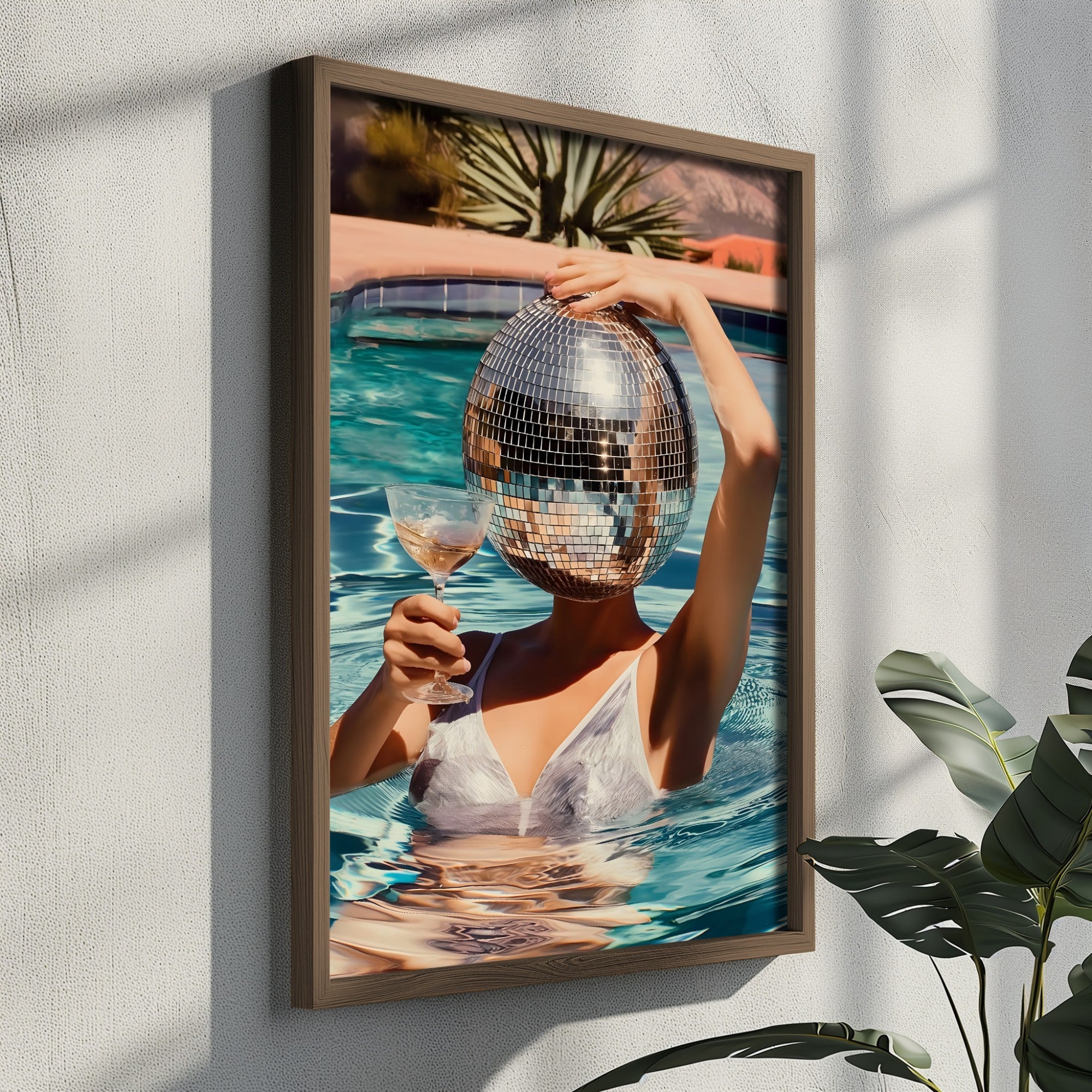 Quadro Decorativo MDF Emoldurado GE107-L Multicolor 35x47cm - Impressão UV em Madeira de Pinho