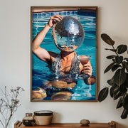 Quadro Decorativo MDF Emoldurado Multicolor GE109-L - Impressão UV em Madeira de Pinho 35x47cm