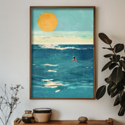 Quadro Decorativo MDF Emoldurado GE110-L Multicolor 35x47cm - Impressão UV em Madeira de Pinho