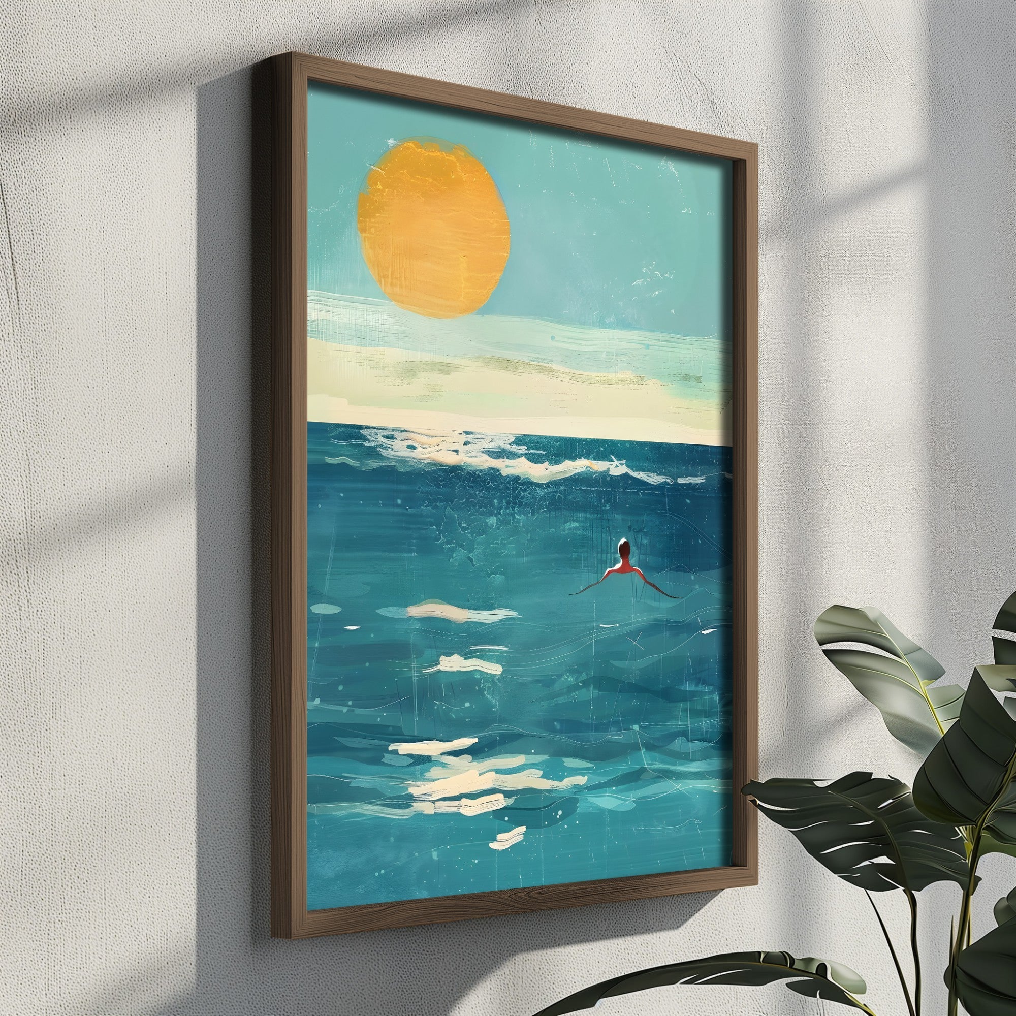 Quadro Decorativo MDF Emoldurado GE110-L Multicolor 35x47cm - Impressão UV em Madeira de Pinho