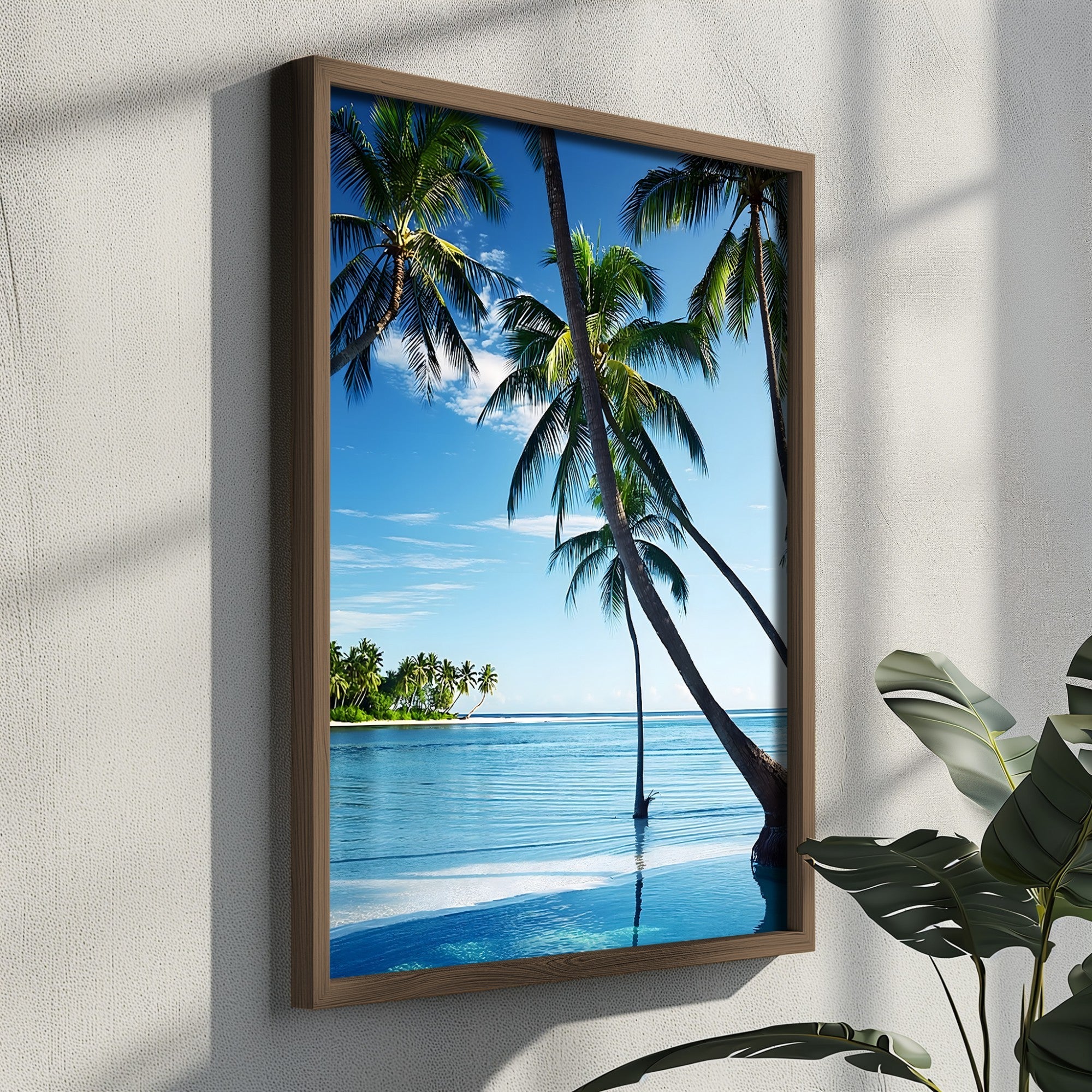 Quadro Decorativo MDF Emoldurado Multicolor GE112-L - Impressão UV em Madeira de Pinho 35x47cm