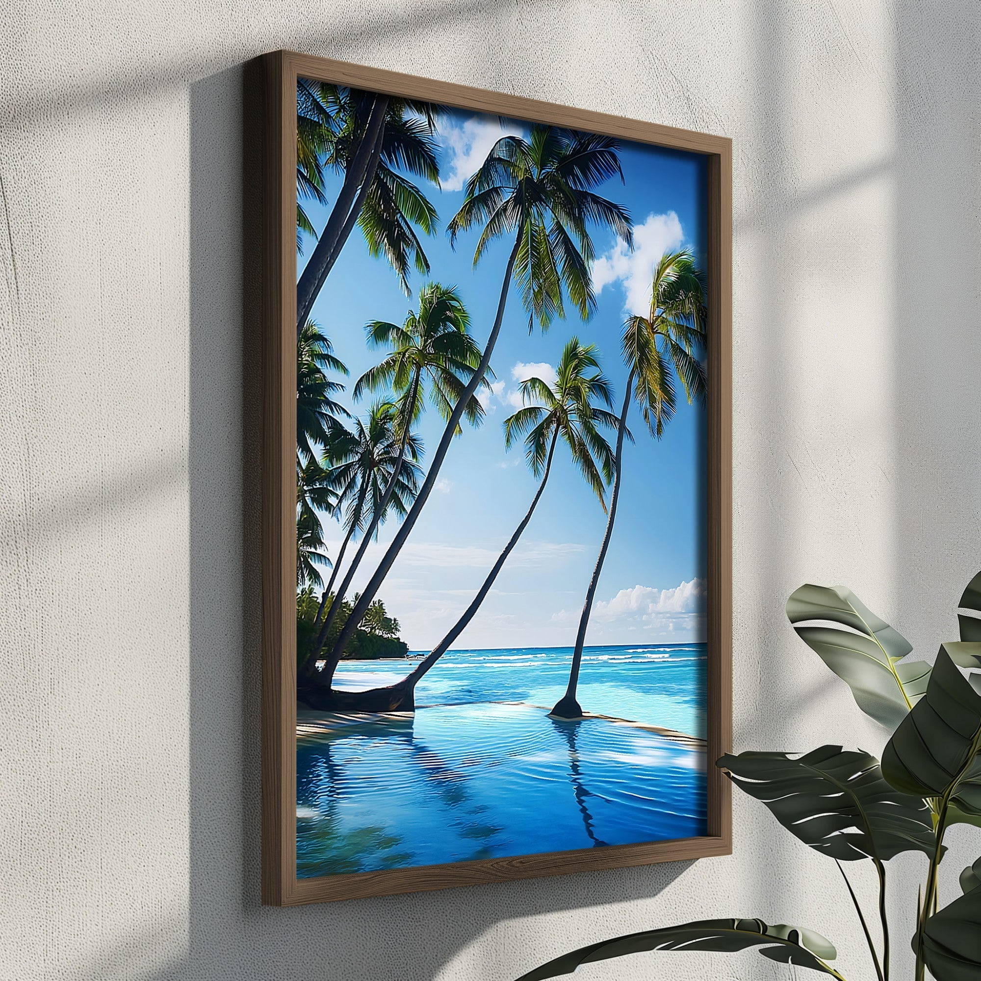 Quadro Decorativo MDF Emoldurado Multicolor GE113-L - Impressão UV em Madeira de Pinho 35x47cm