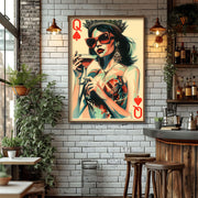 Quadro Decorativo MDF Emoldurado Multicolor GE114-L - Impressão UV em Madeira de Pinho 35x47cm