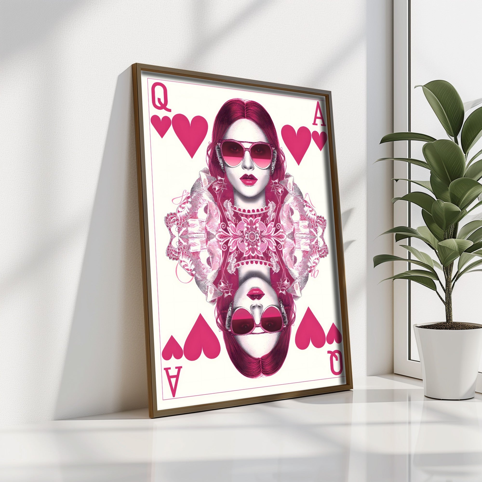 Quadro Decorativo MDF Emoldurado GE115-L Multicolor 35x47cm - Impressão UV em Madeira de Pinho