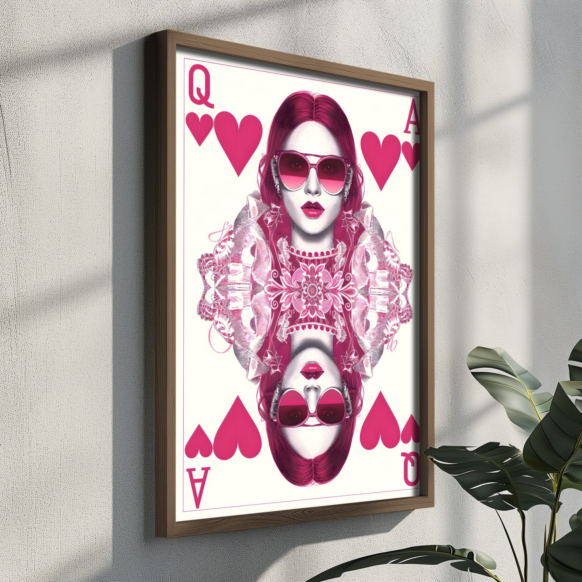 Quadro Decorativo MDF Emoldurado GE115-L Multicolor 35x47cm - Impressão UV em Madeira de Pinho