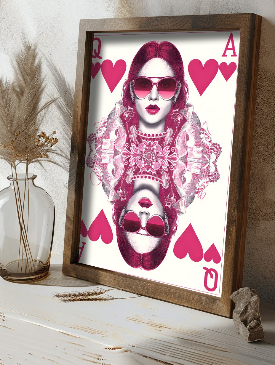 Quadro Decorativo MDF Emoldurado GE115-L Multicolor 35x47cm - Impressão UV em Madeira de Pinho