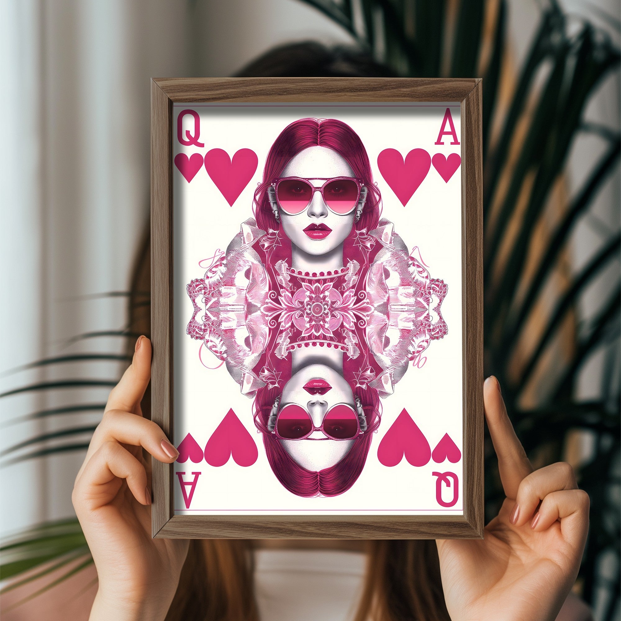 Quadro Decorativo MDF Emoldurado GE115-L Multicolor 35x47cm - Impressão UV em Madeira de Pinho