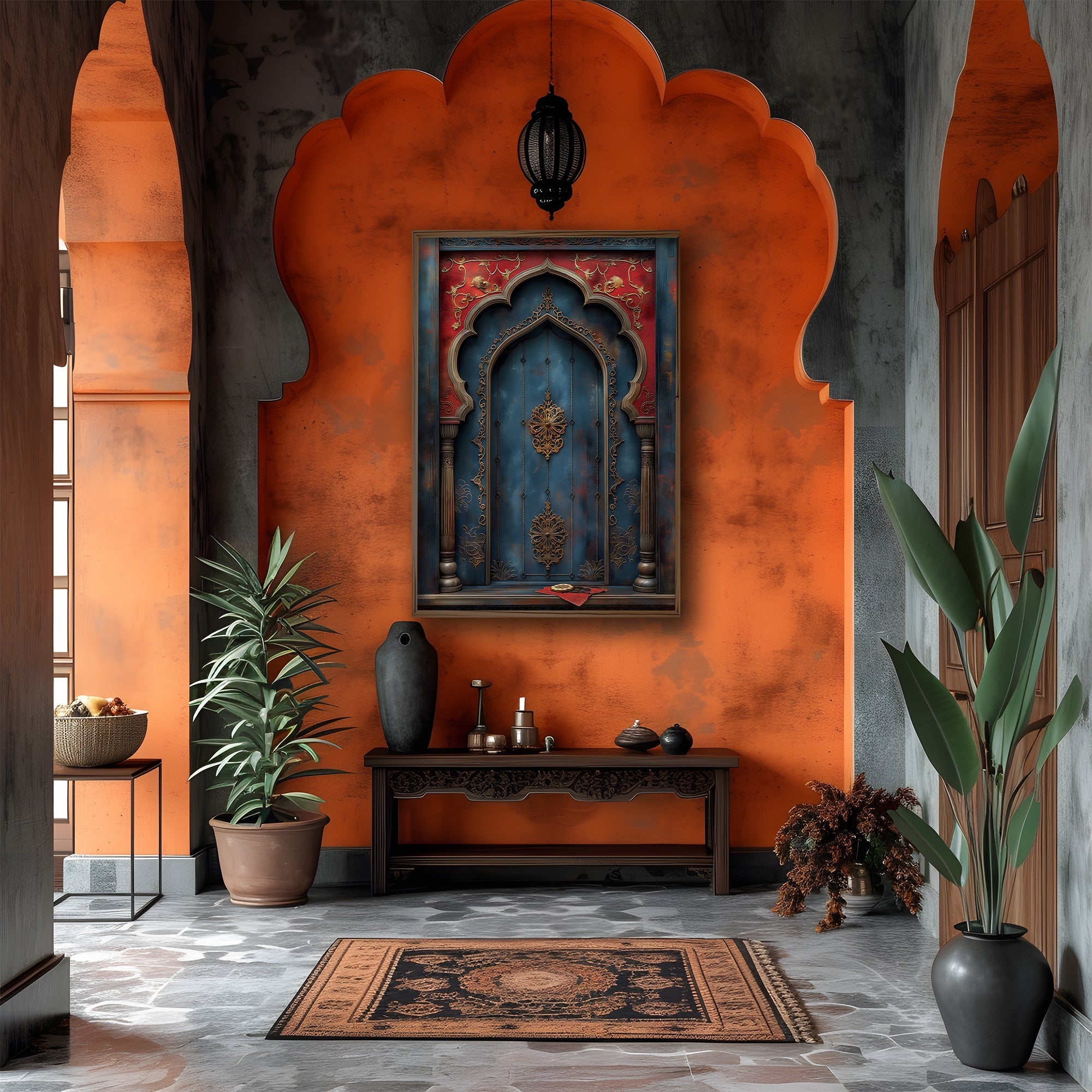 Quadro Decorativo MDF Emoldurado GE116-L Multicolor 35x47cm - Impressão UV em Madeira de Pinho