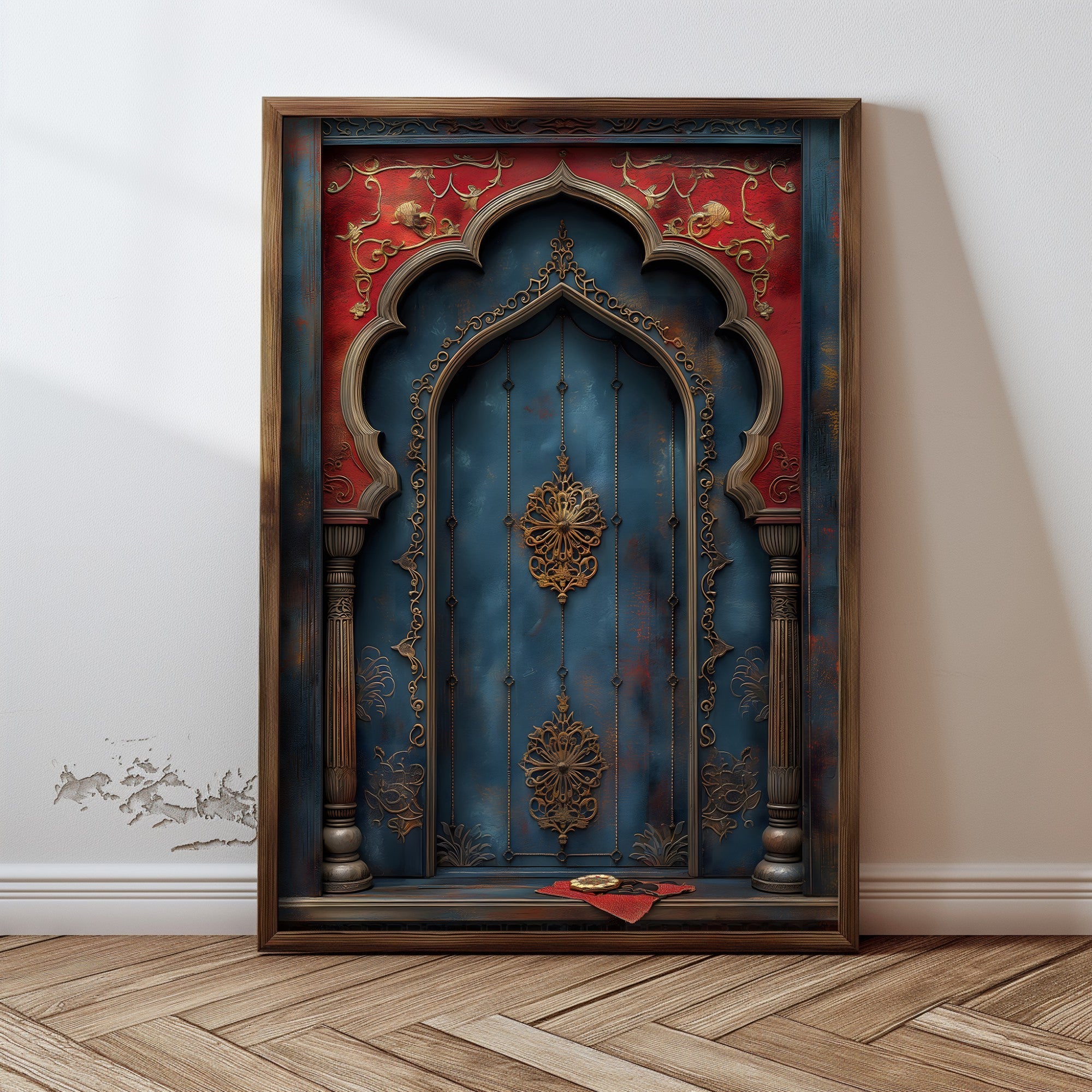 Quadro Decorativo MDF Emoldurado GE116-L Multicolor 35x47cm - Impressão UV em Madeira de Pinho