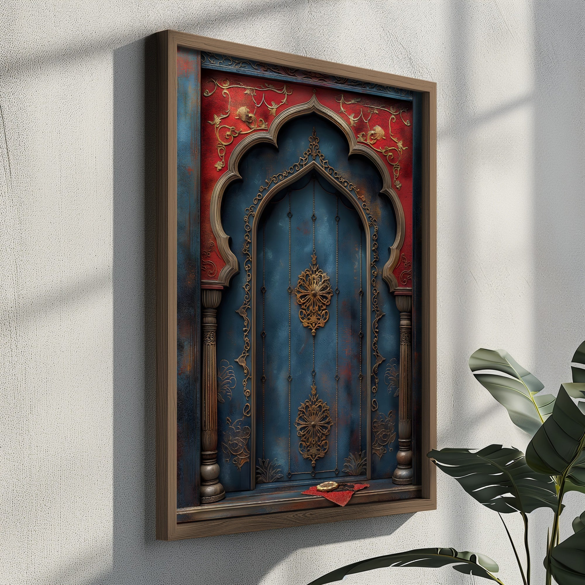 Quadro Decorativo MDF Emoldurado GE116-L Multicolor 35x47cm - Impressão UV em Madeira de Pinho