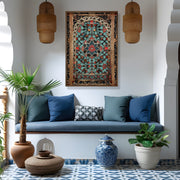 Quadro Decorativo MDF Emoldurado Multicolor GE117-L - Impressão UV em Madeira de Pinho 35x47cm