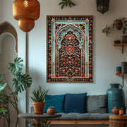 Quadro Decorativo MDF Emoldurado Multicolor GE118-L - Impressão UV em Madeira de Pinho 35x47cm