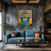 Quadro Decorativo MDF Emoldurado GE120-L Multicolor 35x47cm - Impressão UV em Madeira de Pinho