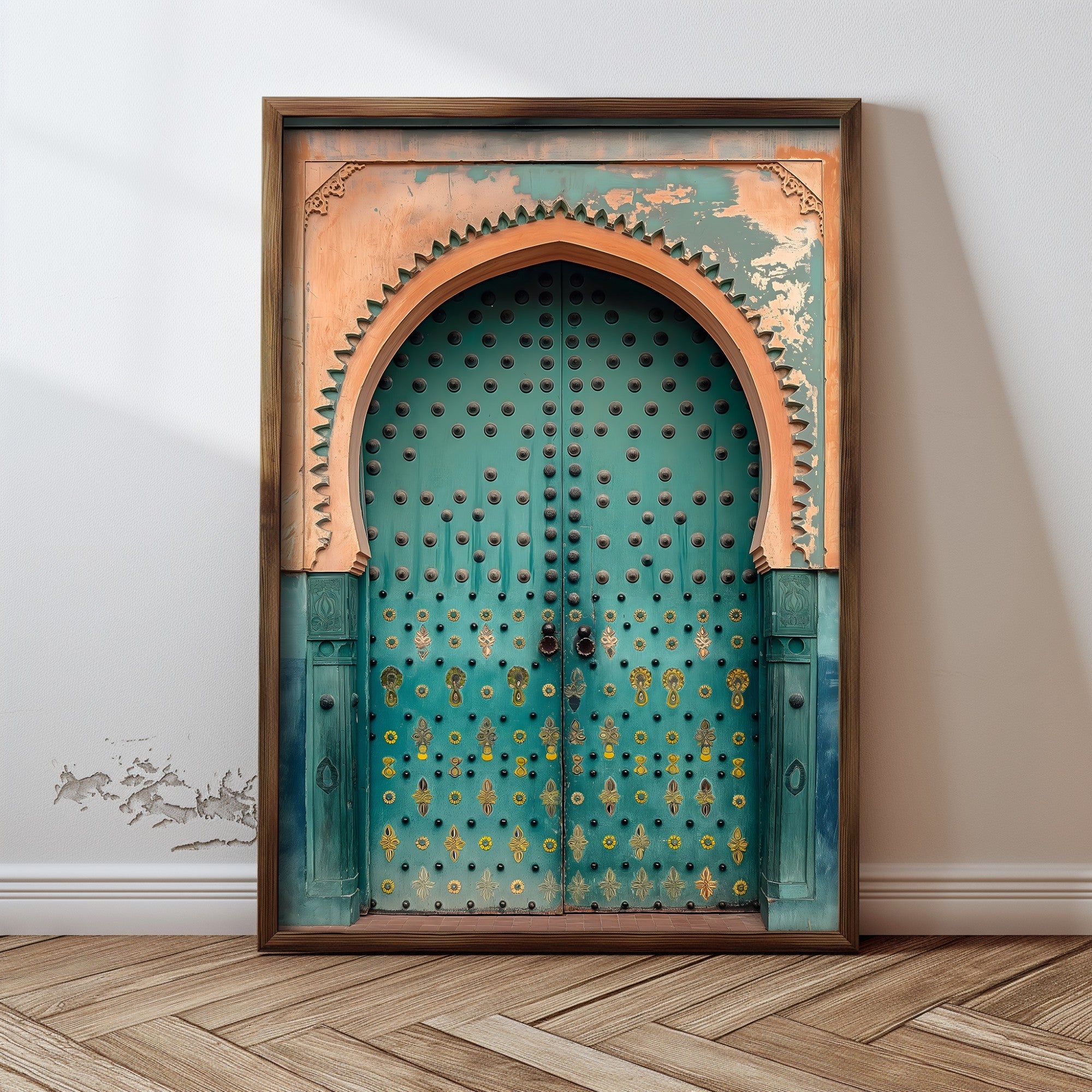 Quadro Decorativo MDF Emoldurado GE125-L Multicolor 35x47cm - Impressão UV em Madeira de Pinho