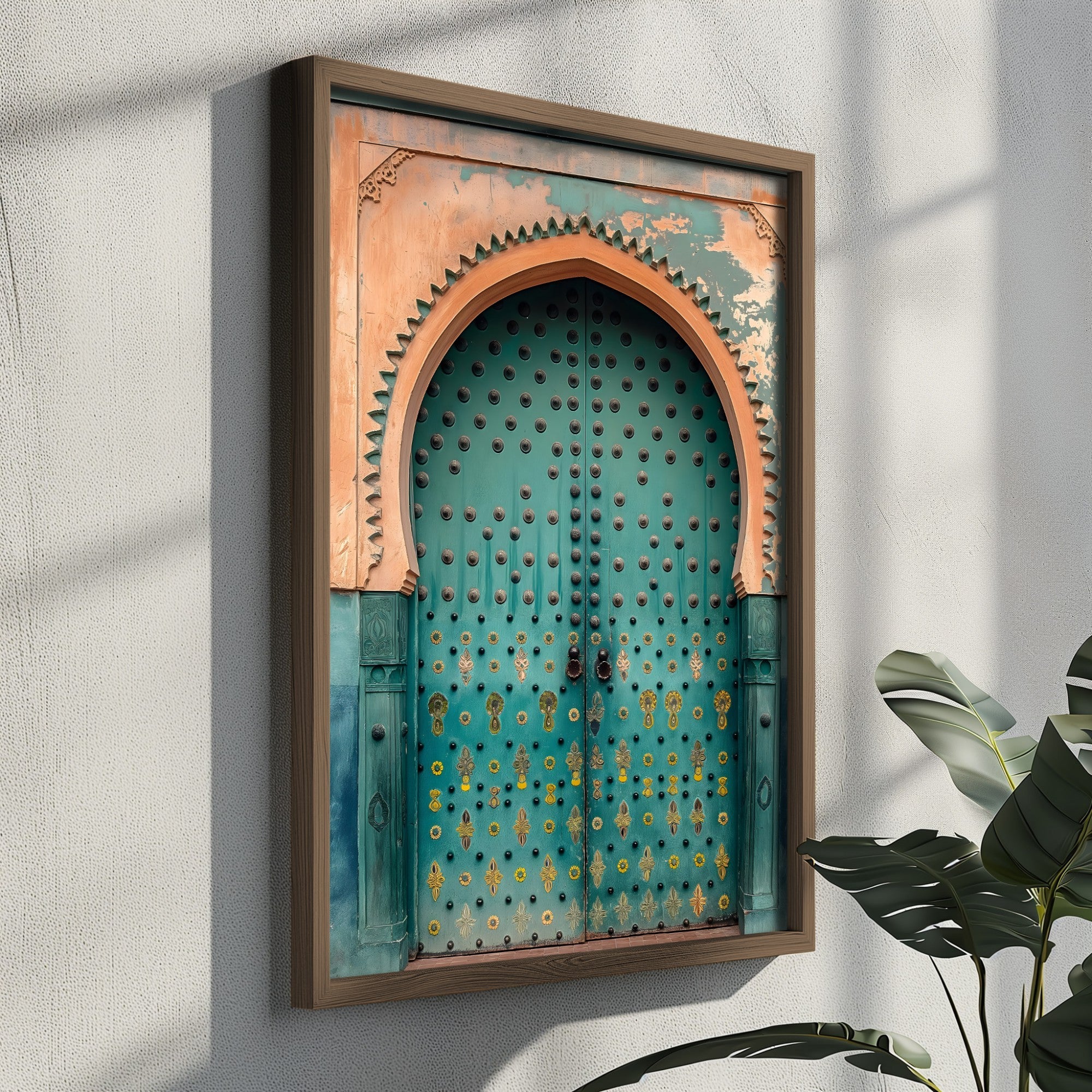 Quadro Decorativo MDF Emoldurado GE125-L Multicolor 35x47cm - Impressão UV em Madeira de Pinho