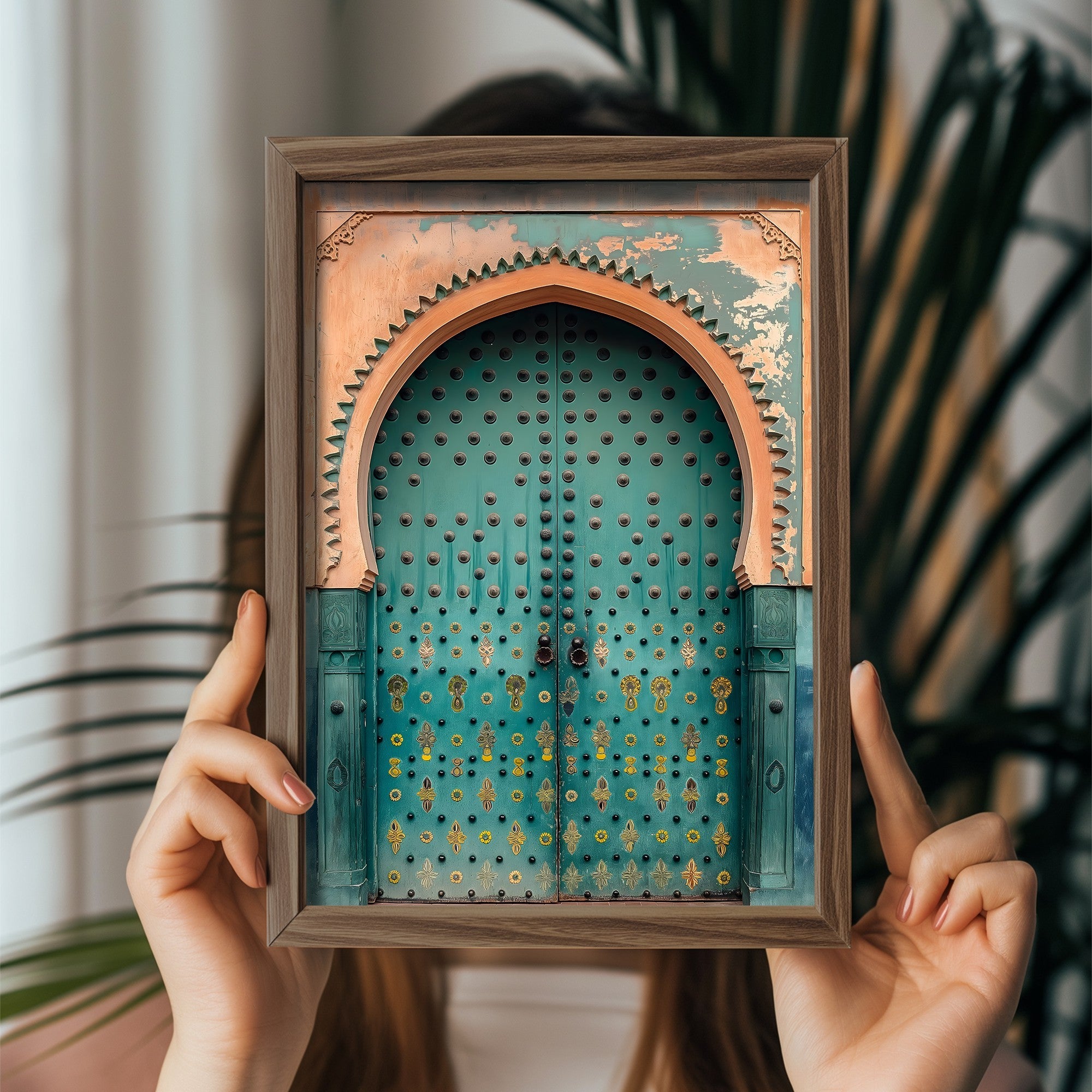 Quadro Decorativo MDF Emoldurado GE125-L Multicolor 35x47cm - Impressão UV em Madeira de Pinho