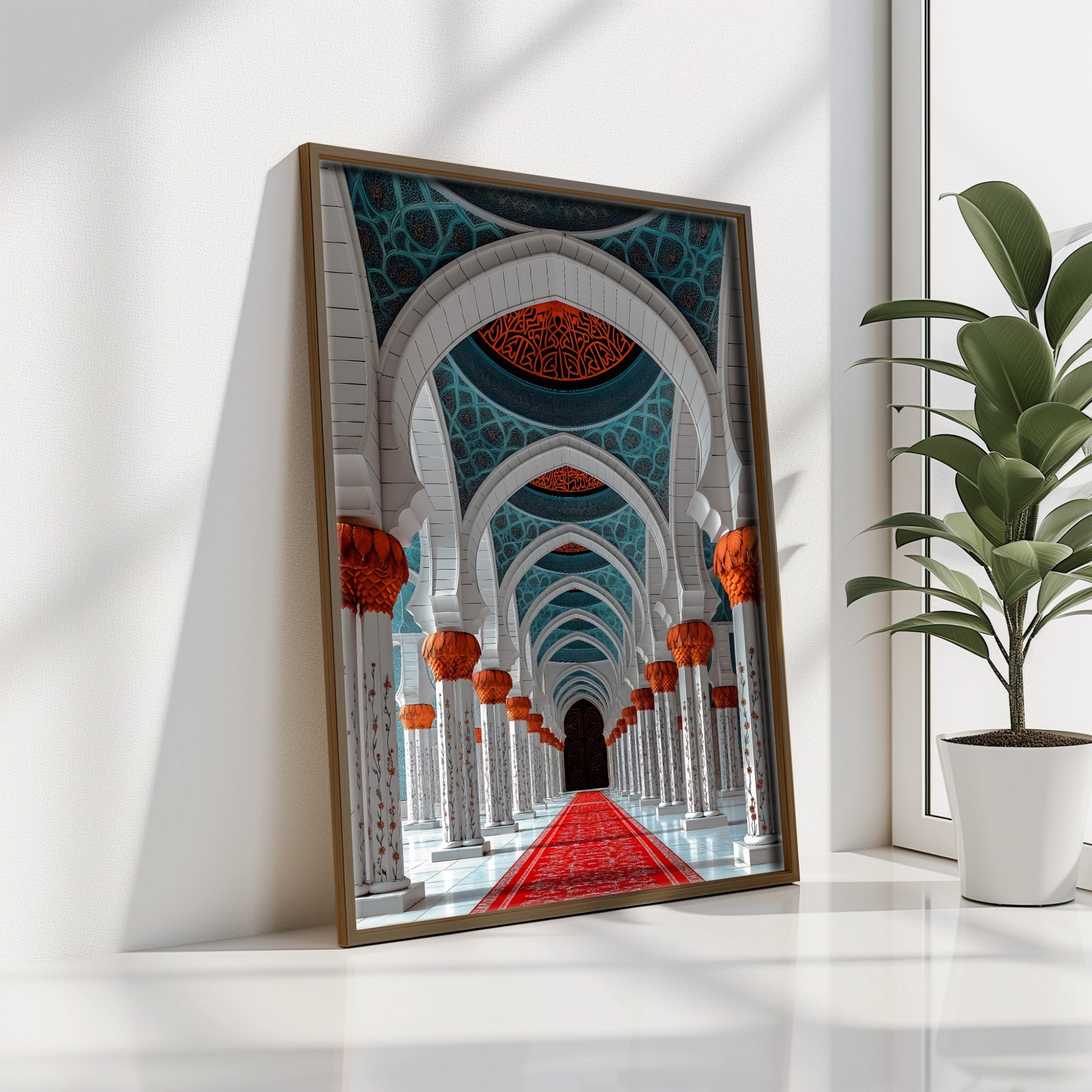 Quadro Decorativo MDF Emoldurado GE126-L Multicolor 35x47cm - Impressão UV em Madeira de Pinho