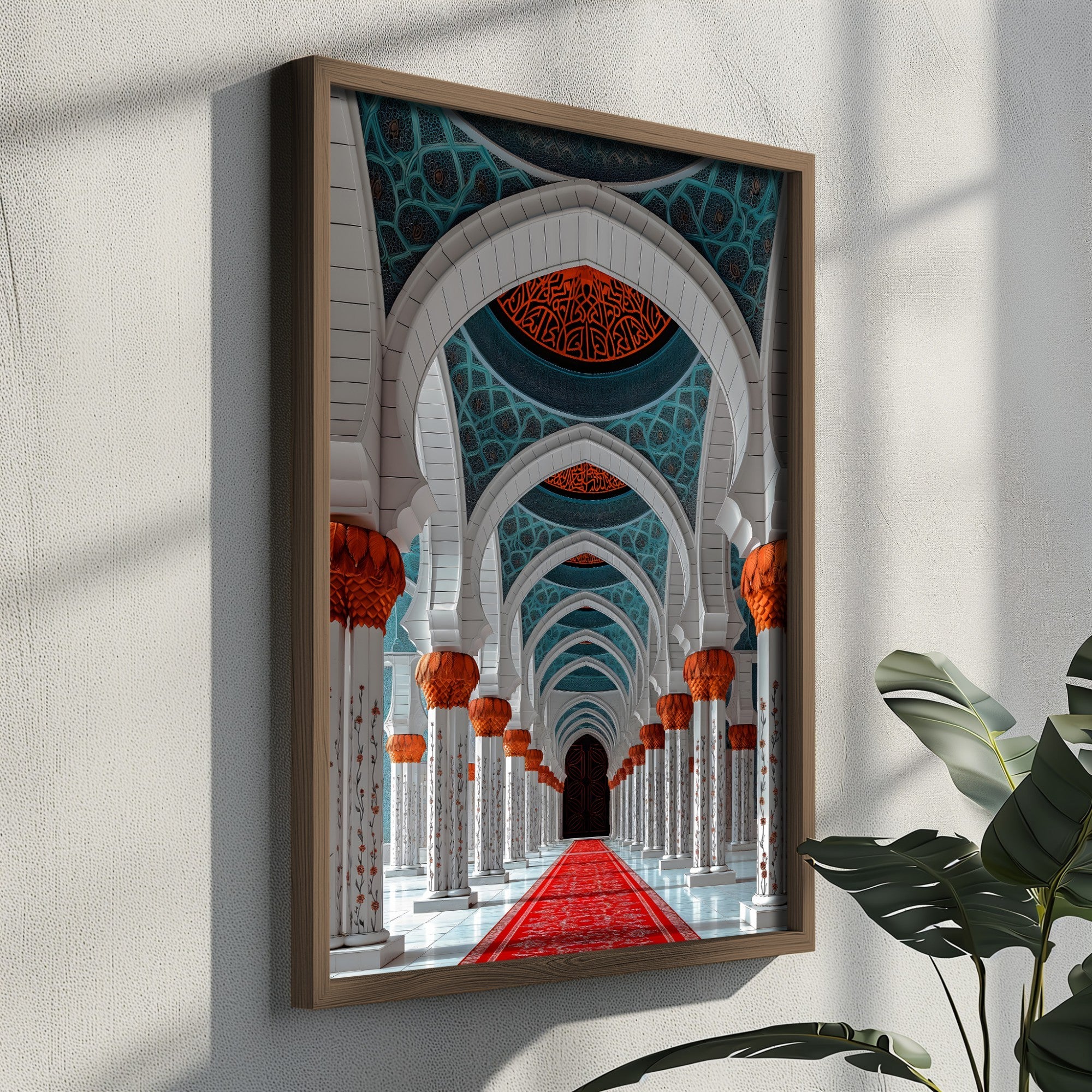 Quadro Decorativo MDF Emoldurado GE126-L Multicolor 35x47cm - Impressão UV em Madeira de Pinho