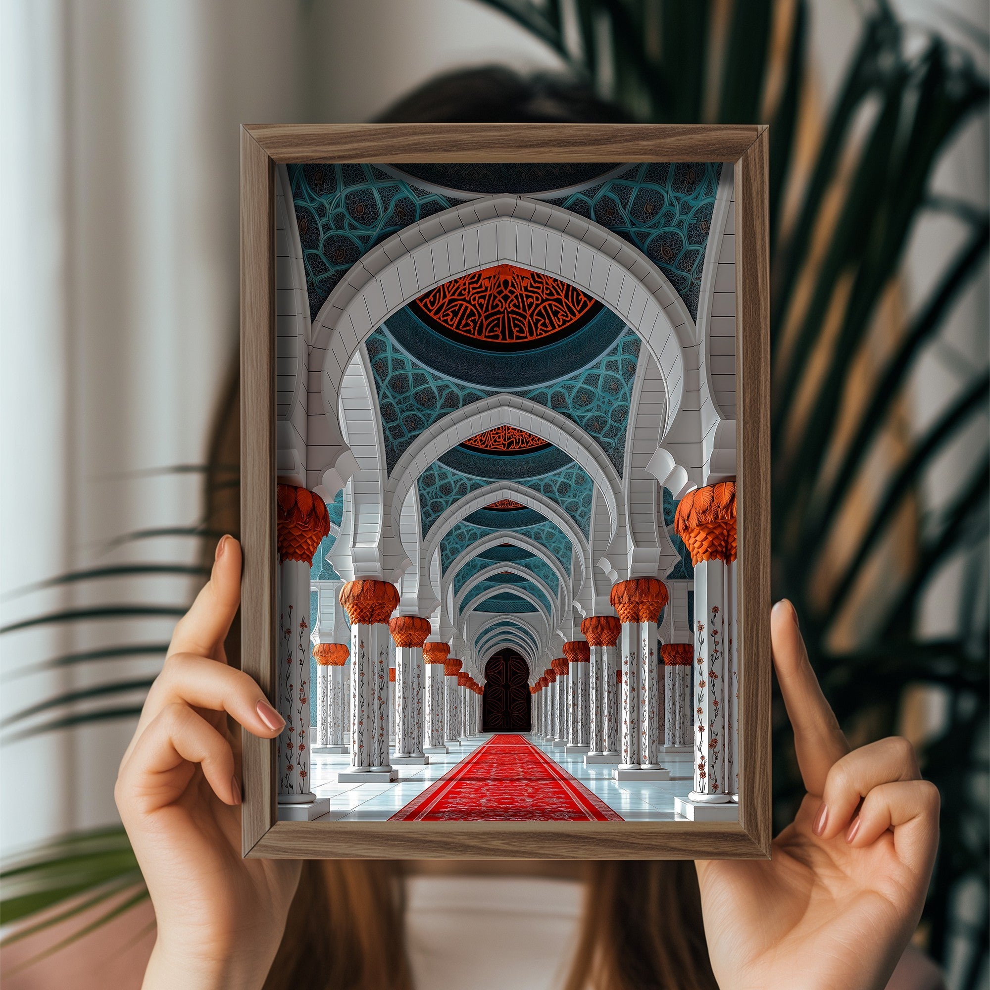 Quadro Decorativo MDF Emoldurado GE126-L Multicolor 35x47cm - Impressão UV em Madeira de Pinho