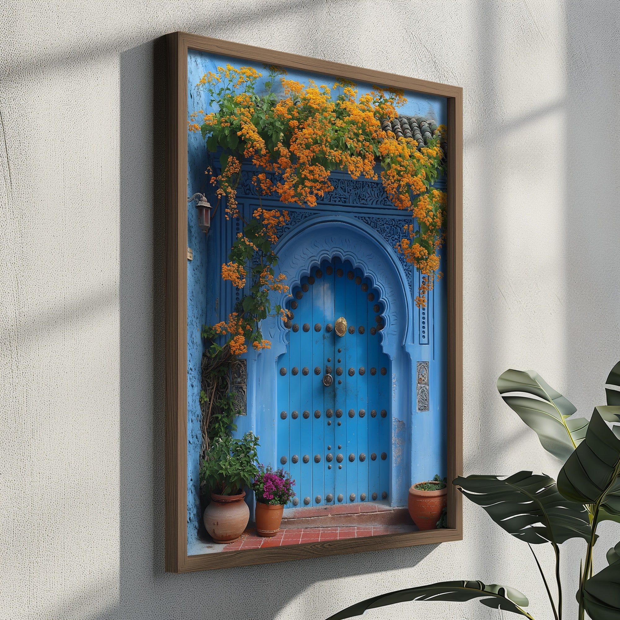 Quadro Decorativo MDF Emoldurado Multicolor GE127-L - Impressão UV em Madeira de Pinho 35x47cm