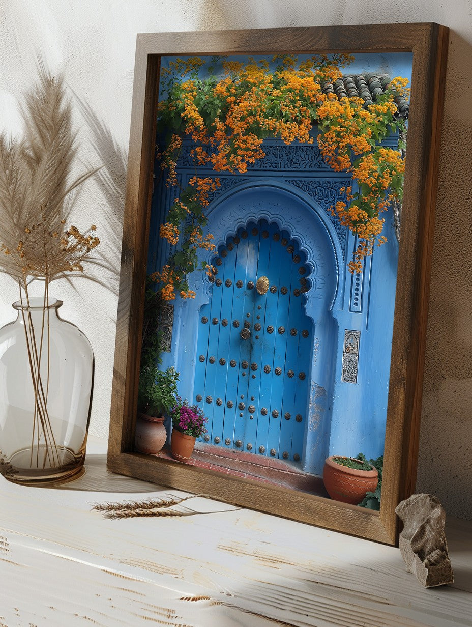 Quadro Decorativo MDF Emoldurado Multicolor GE127-L - Impressão UV em Madeira de Pinho 35x47cm