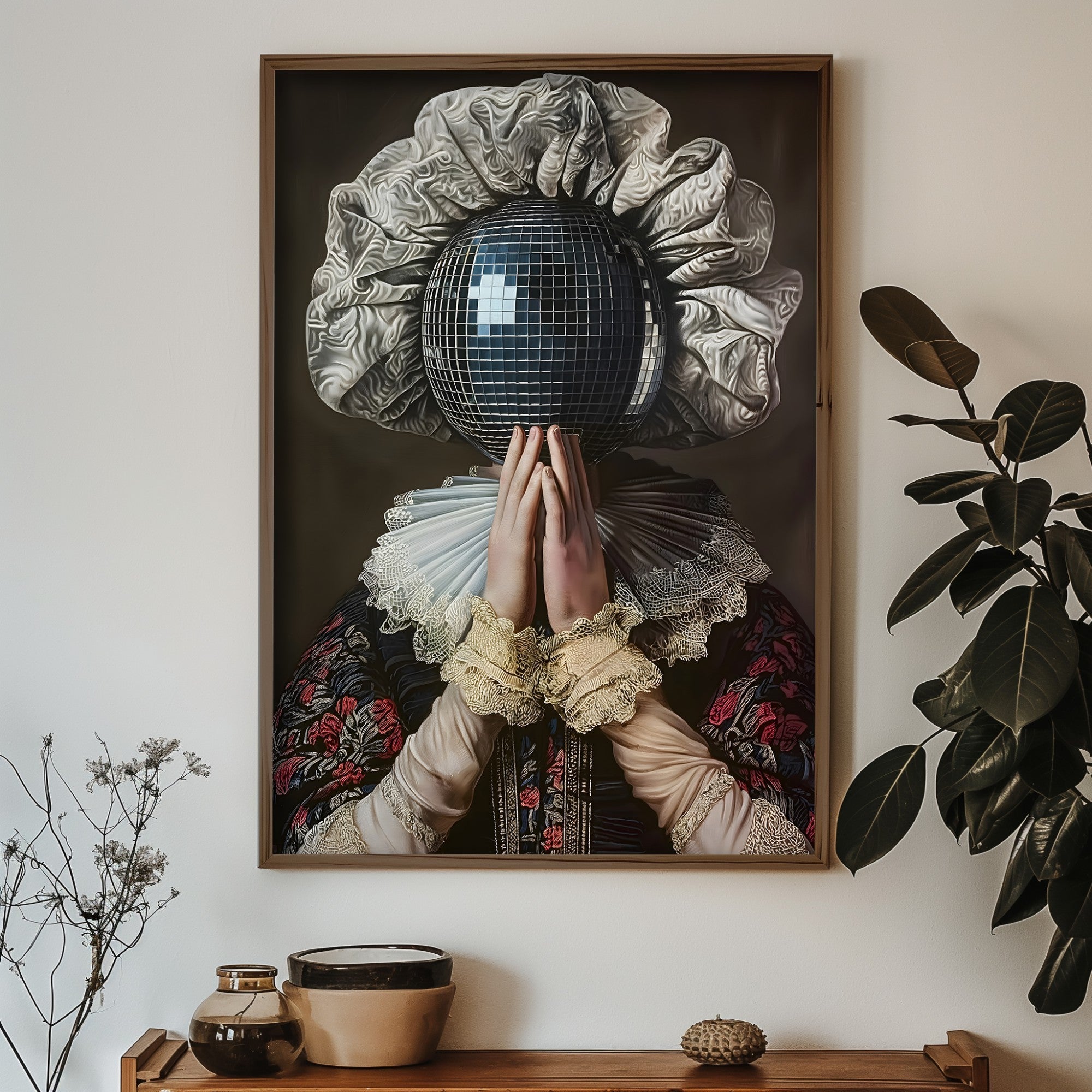 Quadro Decorativo MDF Emoldurado GE130-L Multicolor 35x47cm - Impressão UV em Madeira de Pinho