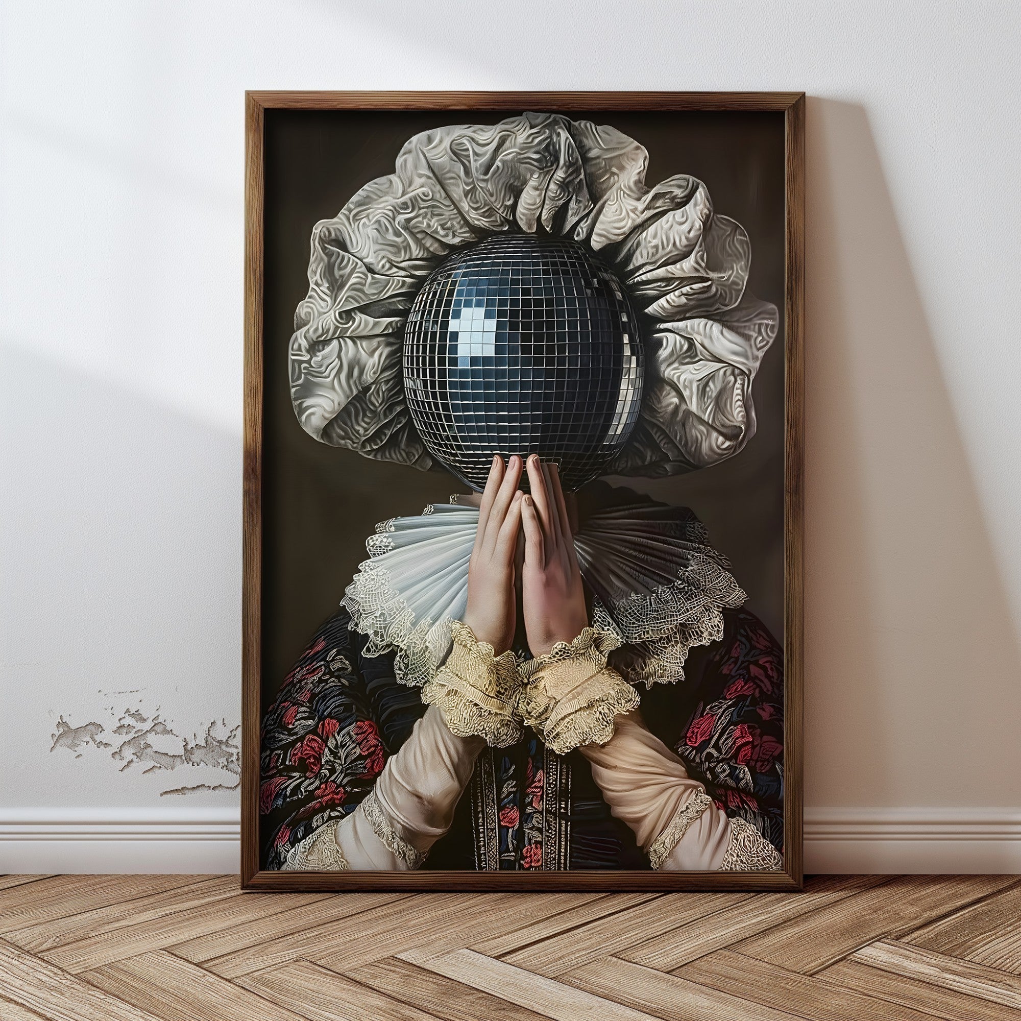 Quadro Decorativo MDF Emoldurado GE130-L Multicolor 35x47cm - Impressão UV em Madeira de Pinho