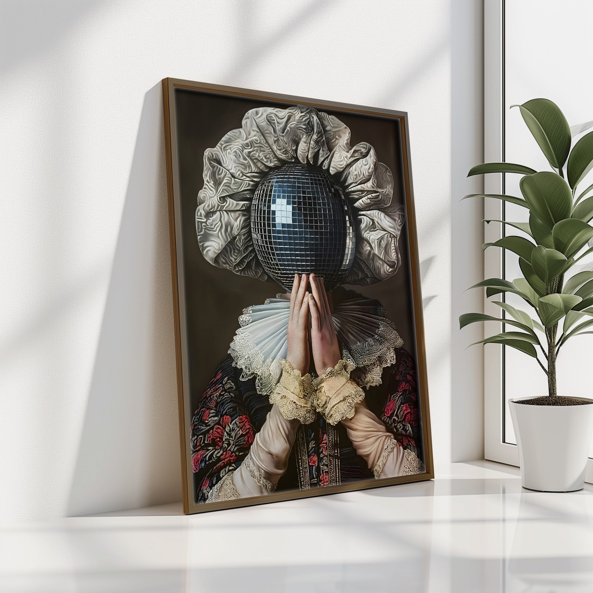 Quadro Decorativo MDF Emoldurado GE130-L Multicolor 35x47cm - Impressão UV em Madeira de Pinho