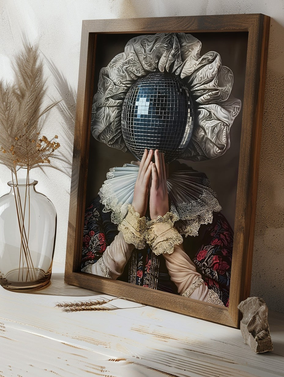 Quadro Decorativo MDF Emoldurado GE130-L Multicolor 35x47cm - Impressão UV em Madeira de Pinho