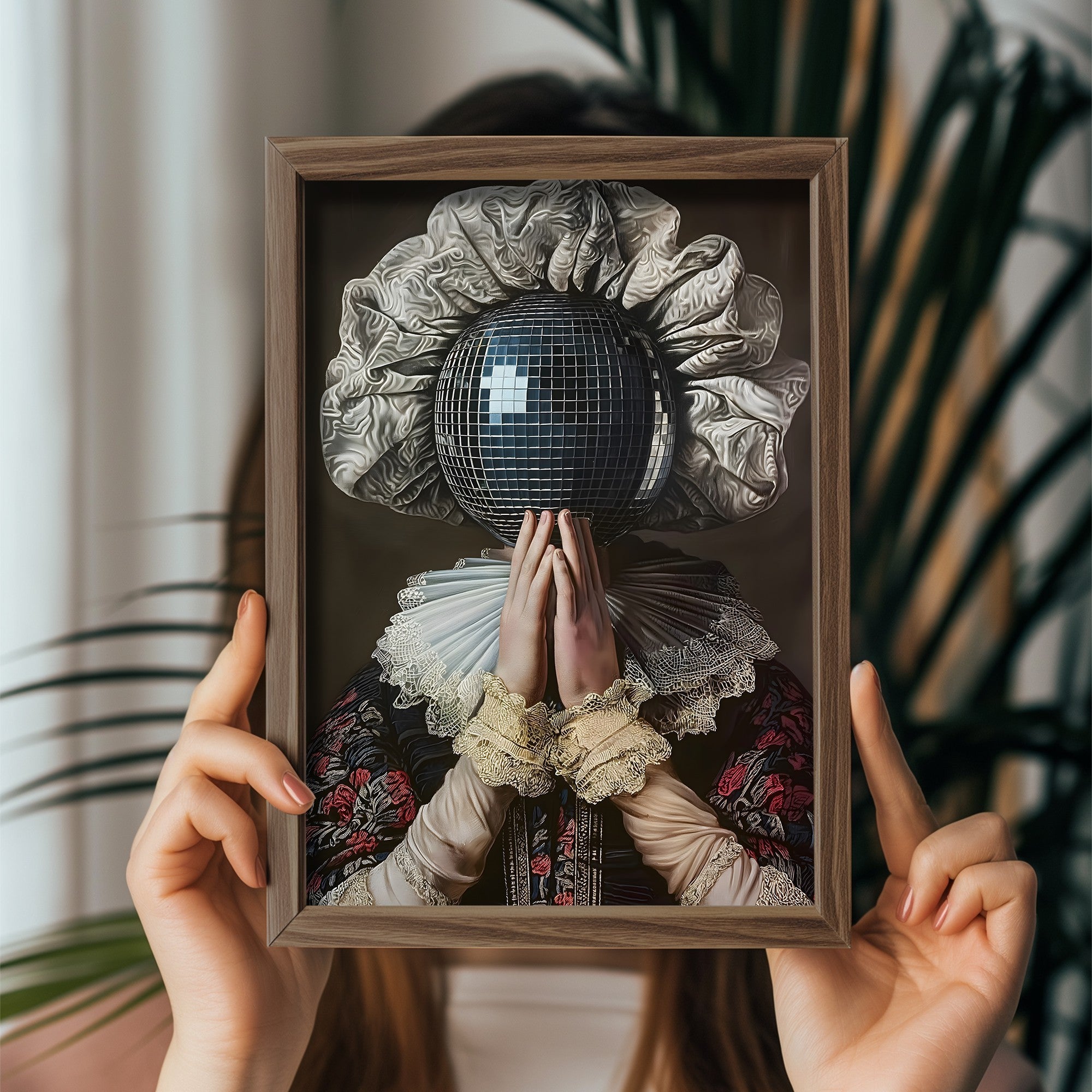 Quadro Decorativo MDF Emoldurado GE130-L Multicolor 35x47cm - Impressão UV em Madeira de Pinho