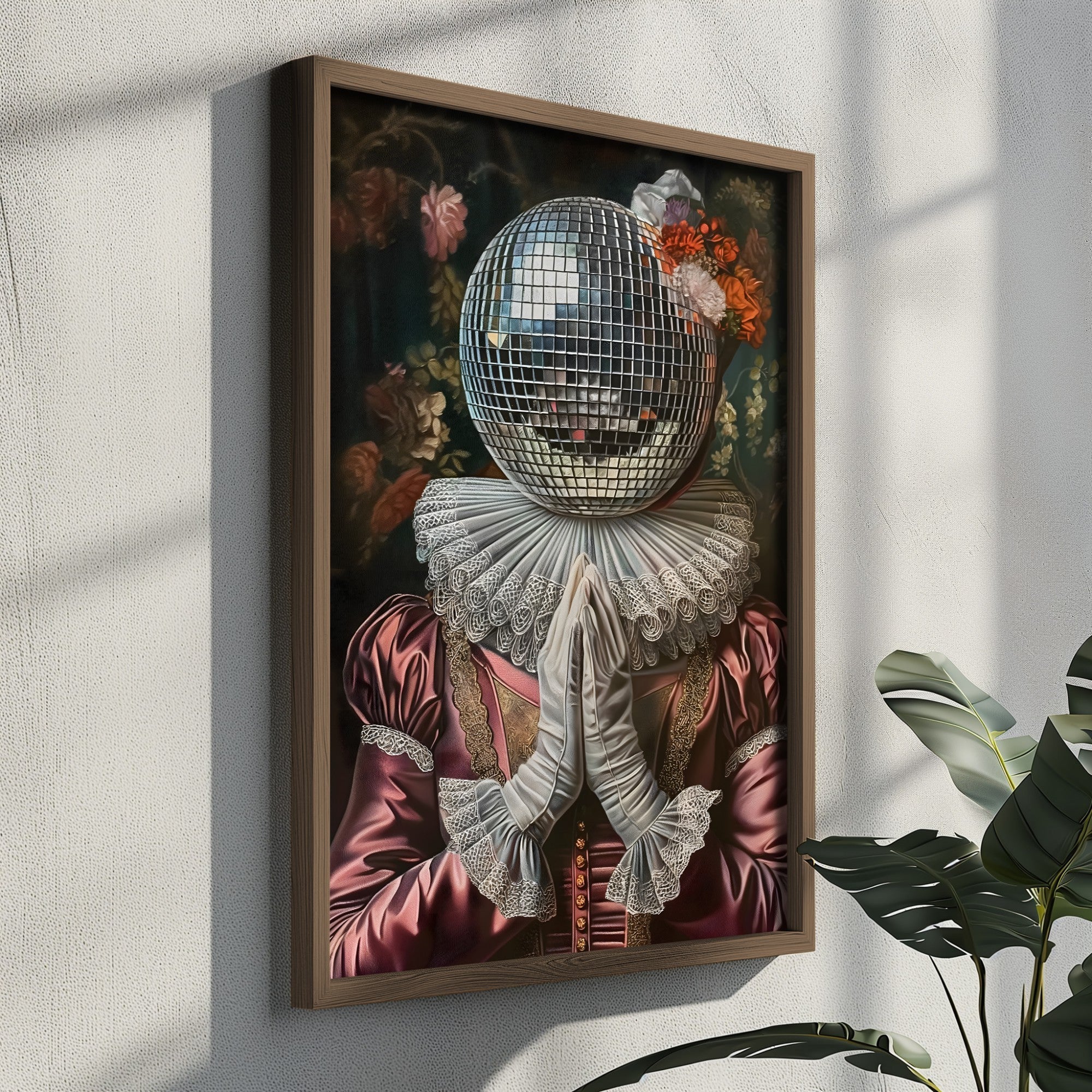 Quadro Decorativo MDF Emoldurado Multicolor GE131-L - Impressão UV em Madeira de Pinho 35x47cm