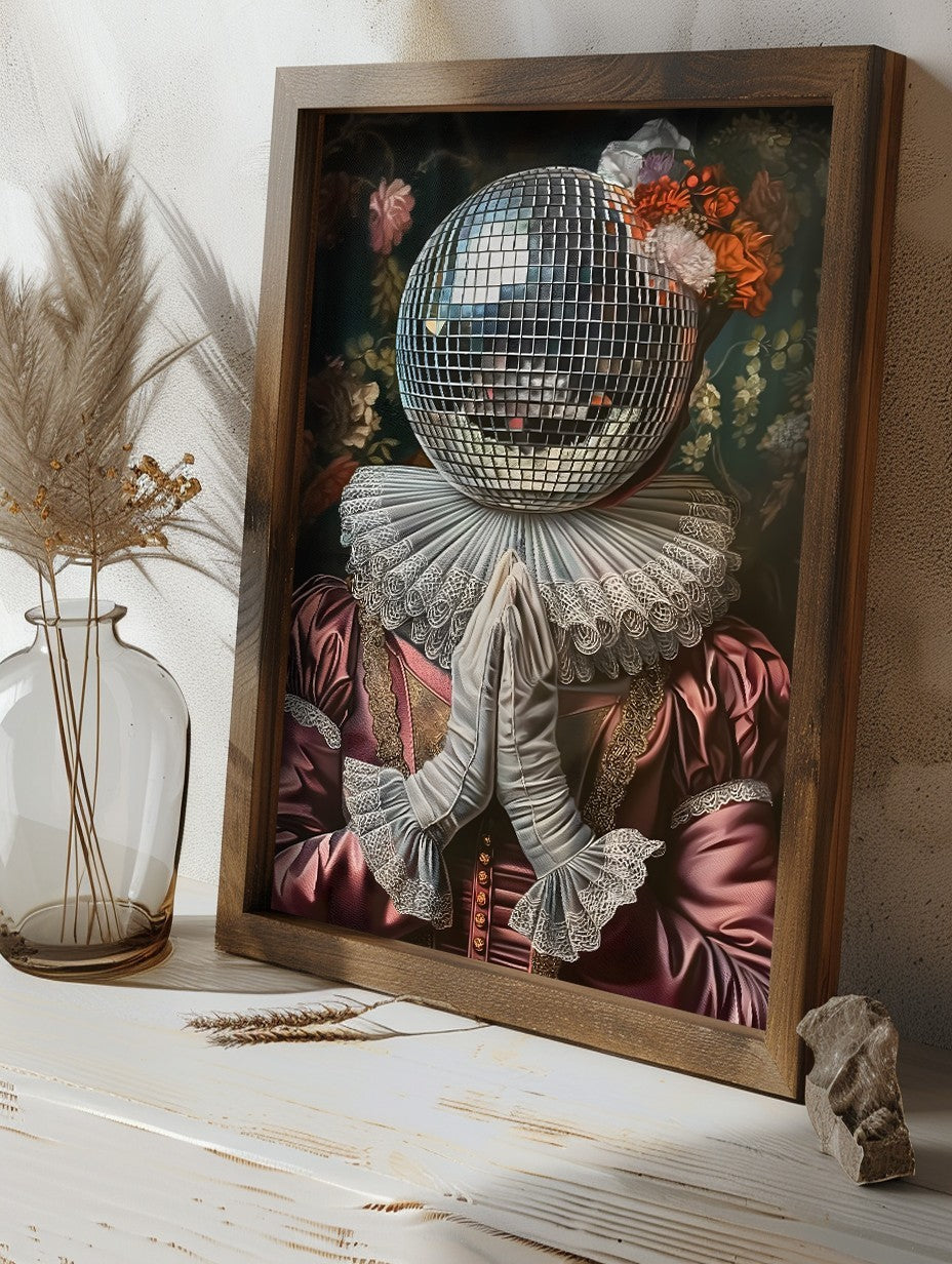 Quadro Decorativo MDF Emoldurado Multicolor GE131-L - Impressão UV em Madeira de Pinho 35x47cm