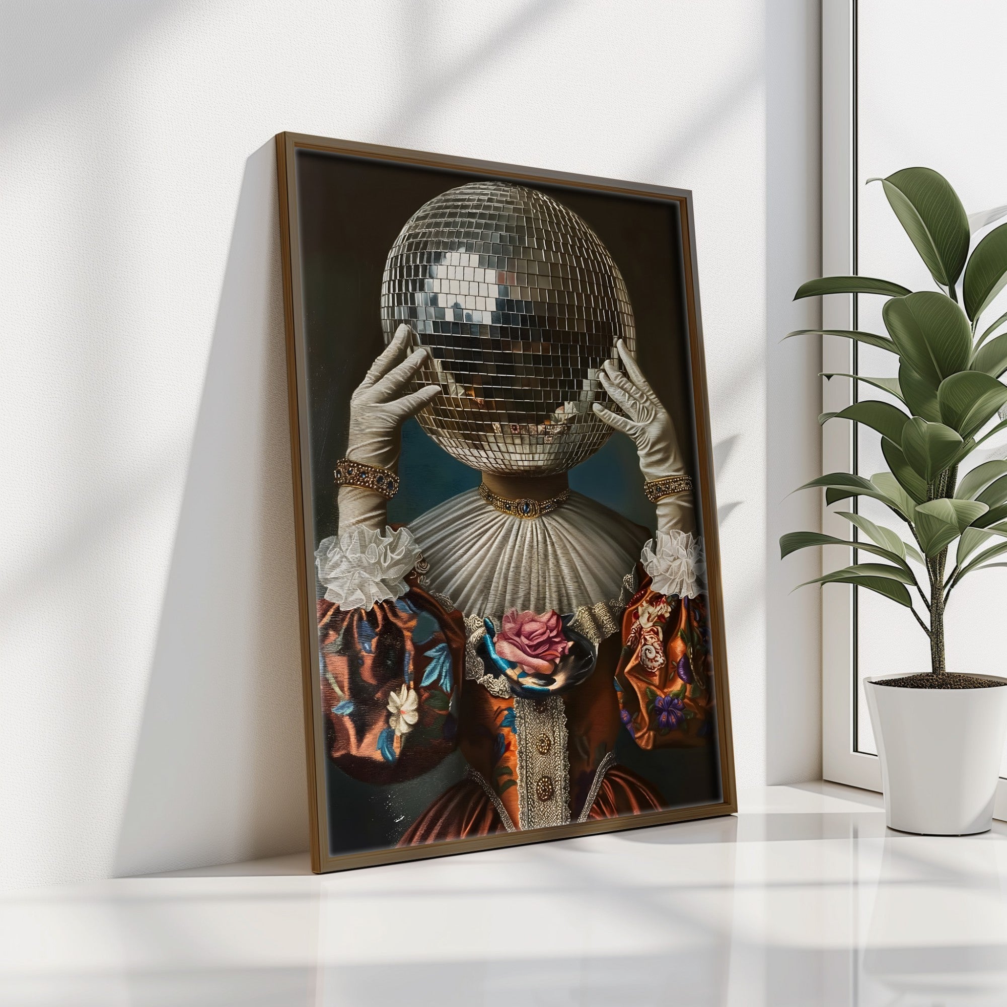 Quadro Decorativo MDF Emoldurado GE132-L Multicolor 35x47cm - Impressão UV em Madeira de Pinho