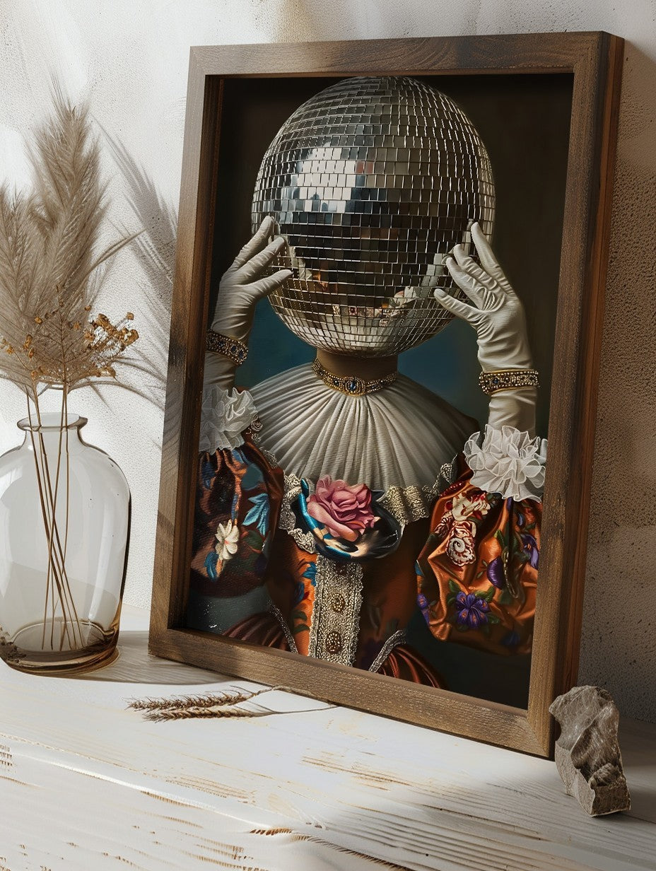 Quadro Decorativo MDF Emoldurado GE132-L Multicolor 35x47cm - Impressão UV em Madeira de Pinho