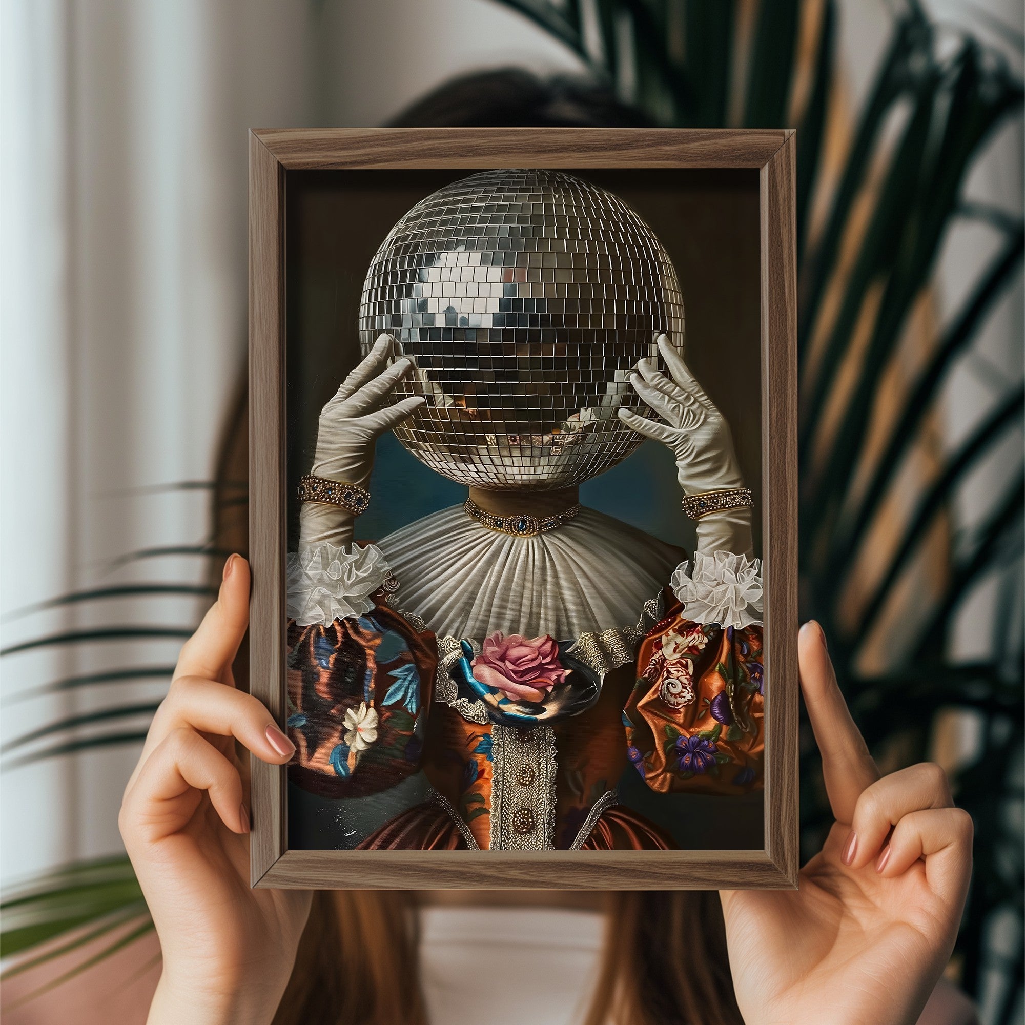 Quadro Decorativo MDF Emoldurado GE132-L Multicolor 35x47cm - Impressão UV em Madeira de Pinho