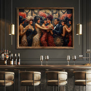 Quadro Decorativo MDF Emoldurado GE133-L Multicolor 35x47cm - Impressão UV em Madeira de Pinho