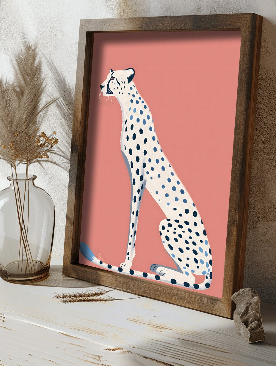 Quadro Decorativo MDF Emoldurado Multicolor GE139-L - Impressão UV em Madeira de Pinho 35x47cm