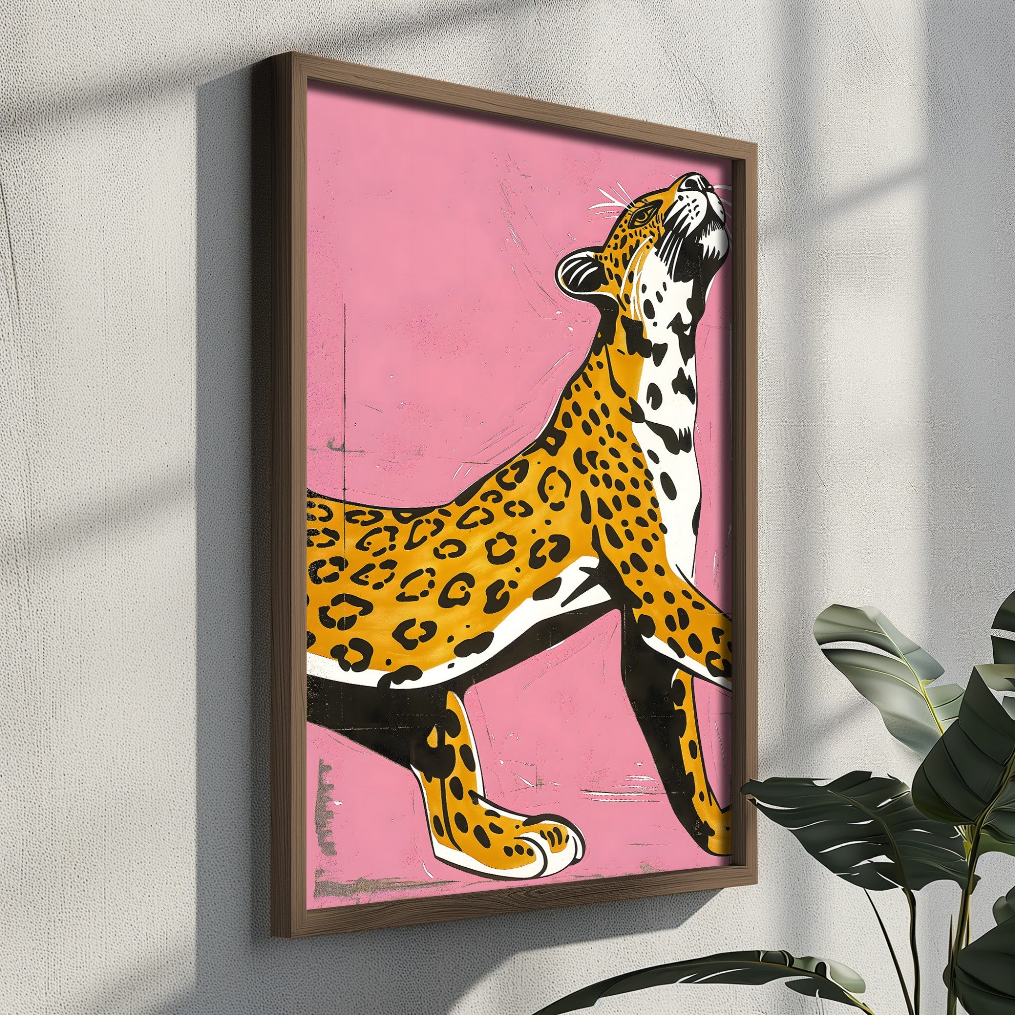 Quadro Decorativo MDF Emoldurado GE140-L Multicolor 35x47cm - Impressão UV em Madeira de Pinho