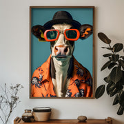 Quadro Decorativo MDF Emoldurado Multicolor GE142-L - Impressão UV em Madeira de Pinho 35x47cm