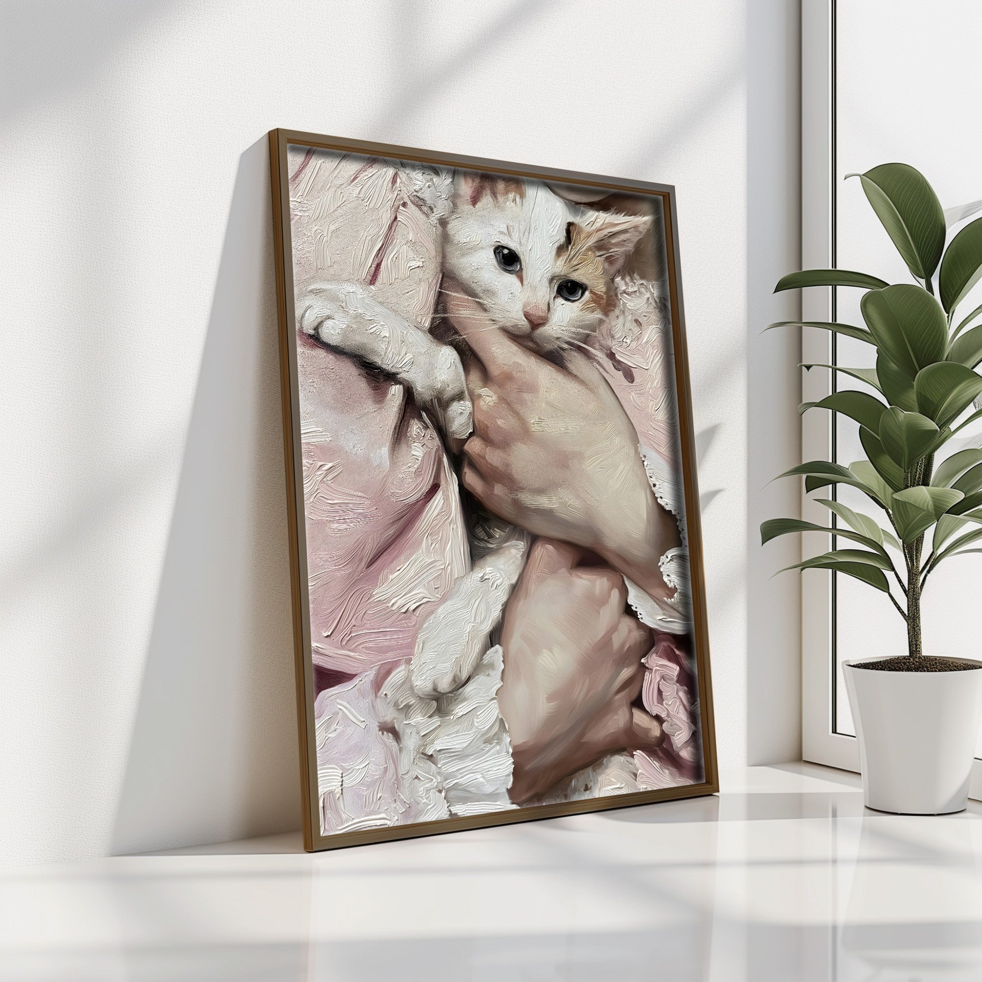 Quadro Decorativo MDF Emoldurado Multicolor GE148-L - Impressão UV em Madeira de Pinho 35x47cm