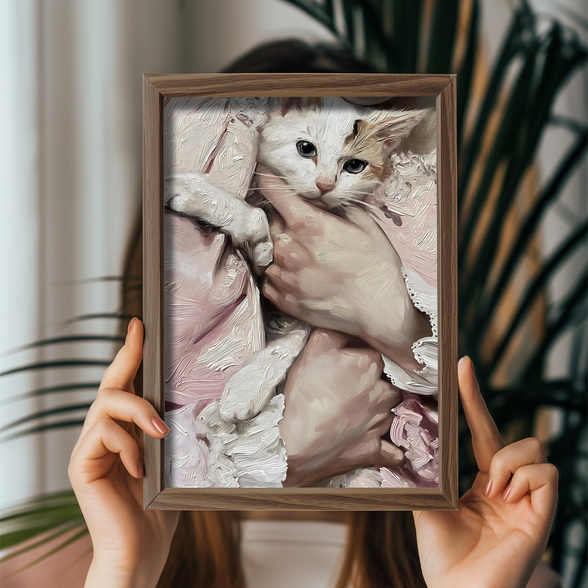 Quadro Decorativo MDF Emoldurado Multicolor GE148-L - Impressão UV em Madeira de Pinho 35x47cm