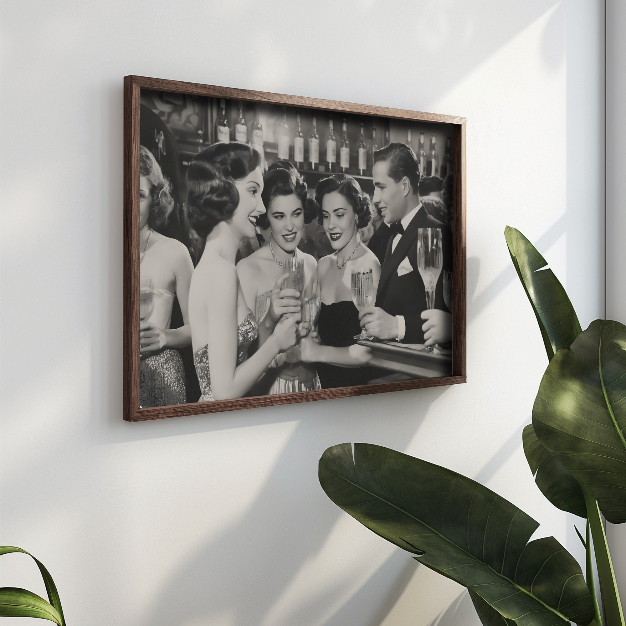 Quadro Decorativo MDF Emoldurado GE150-L Multicolor 35x47cm - Impressão UV em Madeira de Pinho