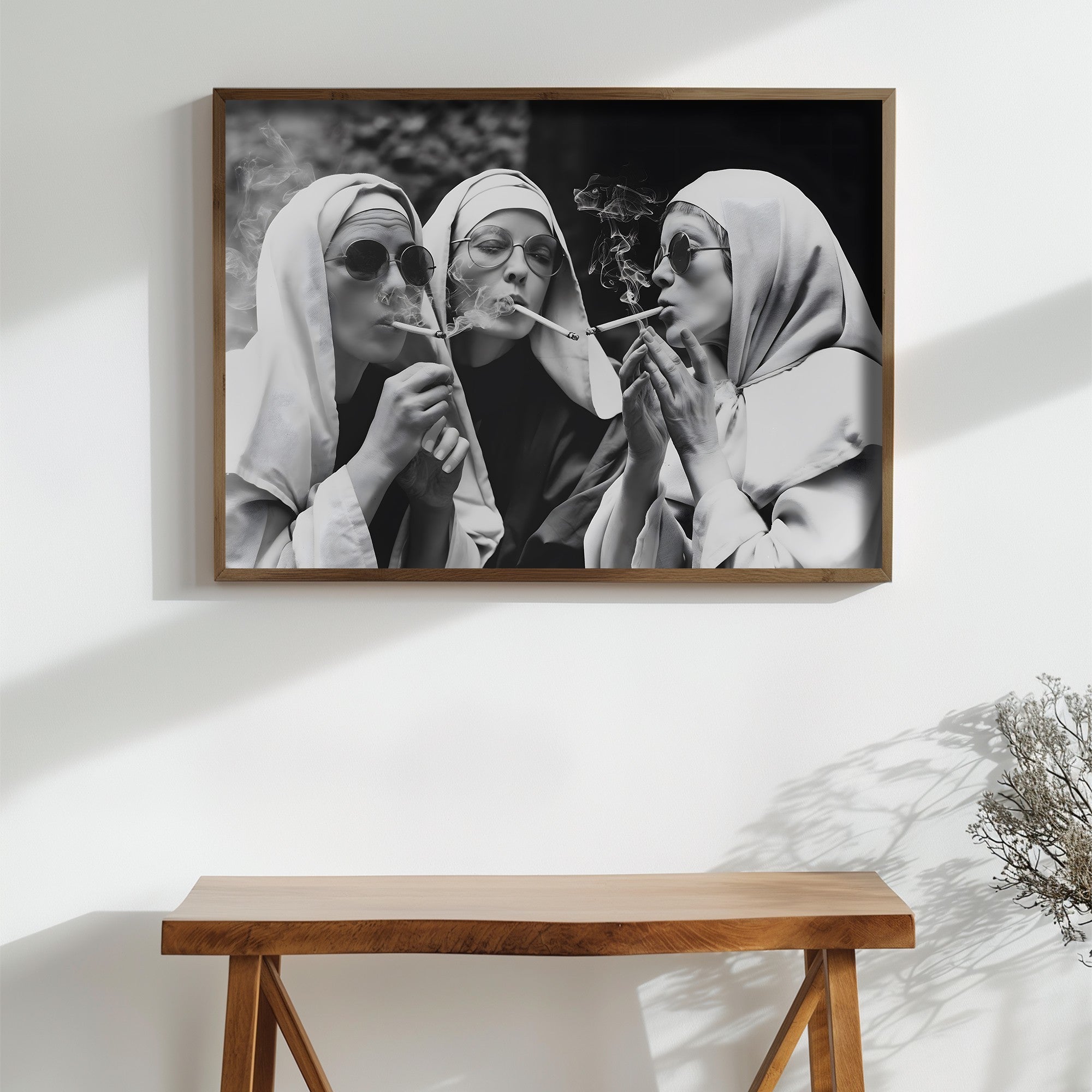 Quadro Decorativo MDF Emoldurado GE152-L Multicolor 35x47cm - Impressão UV em Madeira de Pinho