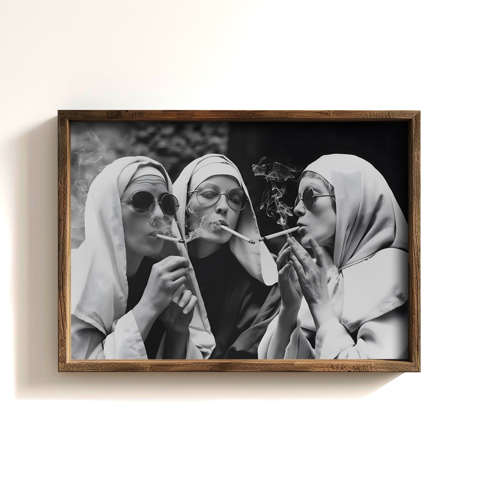 Quadro Decorativo MDF Emoldurado GE152-L Multicolor 35x47cm - Impressão UV em Madeira de Pinho